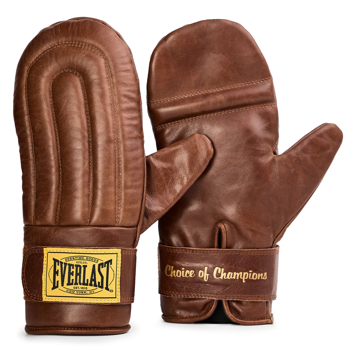 Everlast 1910 Pro Leather Bag Mitts