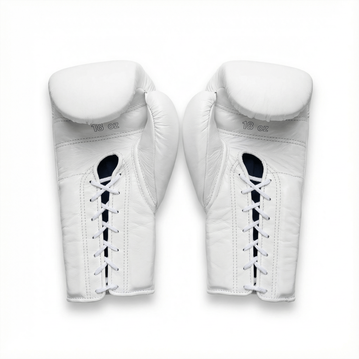 WINNING LACE-UP BOXING GLOVES - WHITE