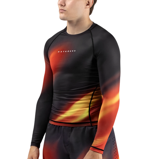 Hayabusa Men's Apex Nova Long Sleeve Rash Guard