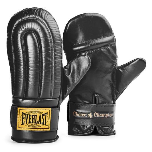 Everlast 1910 Pro Leather Bag Mitts