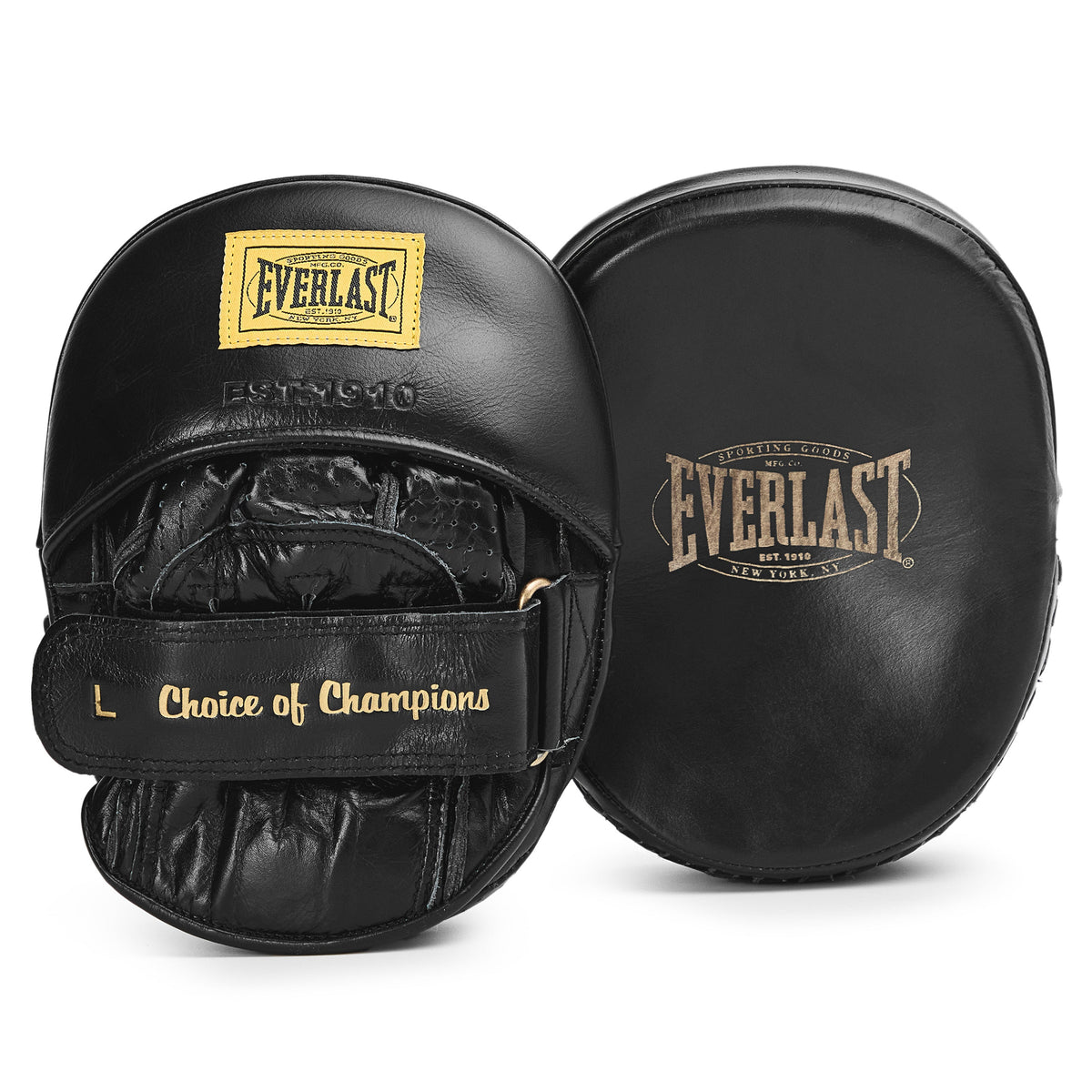Everlast 1910 Pro Leather Curved Focus Mitts