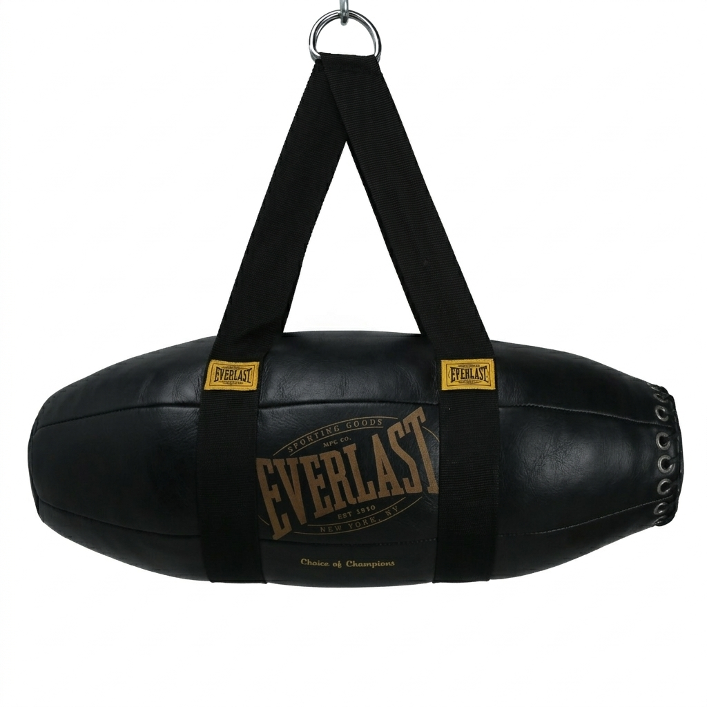 Everlast 1910 Pro Leather Torpedo Heavy Bag 60lb