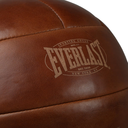 Everlast 1910 Pro Leather Medicine Ball