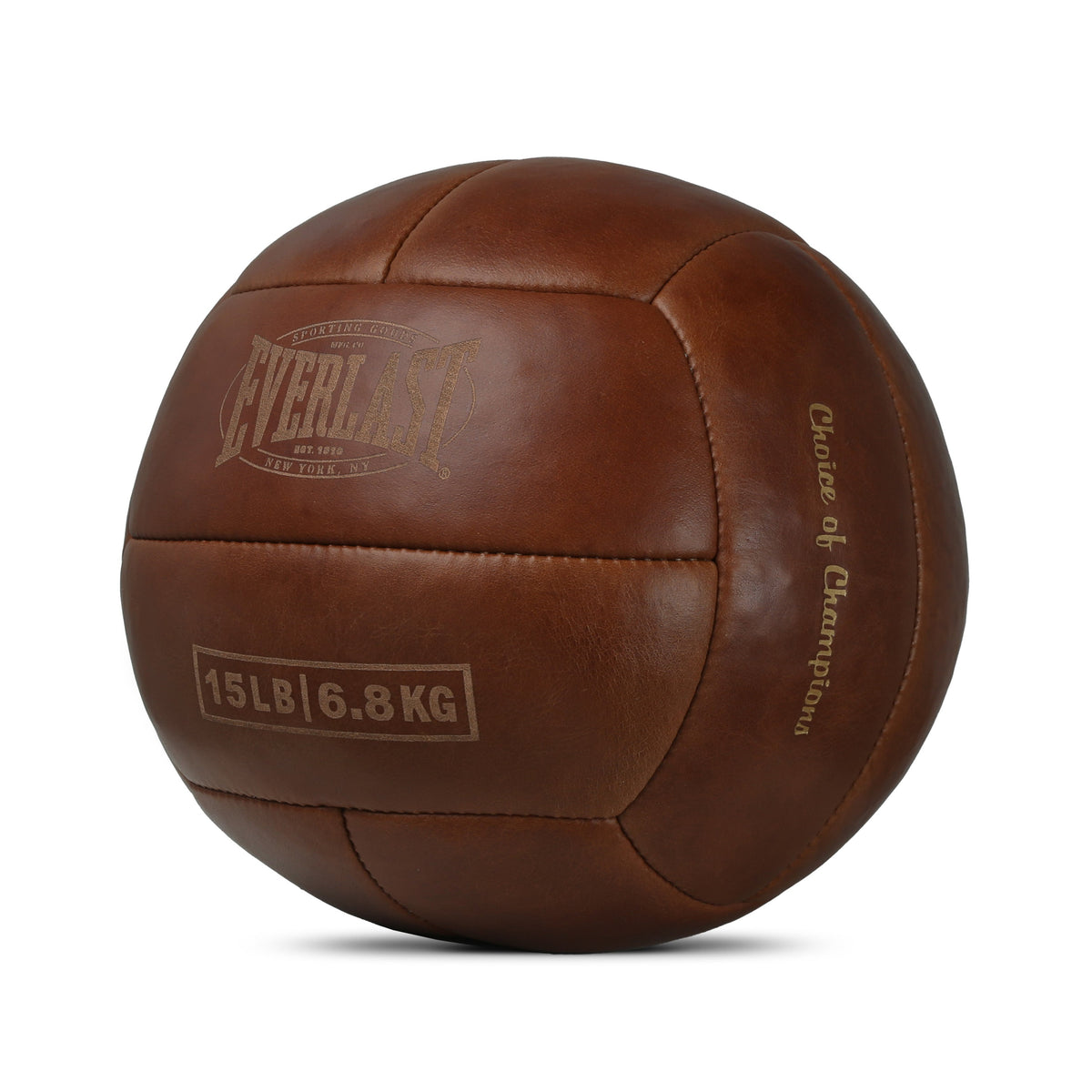Everlast 1910 Pro Leather Medicine Ball