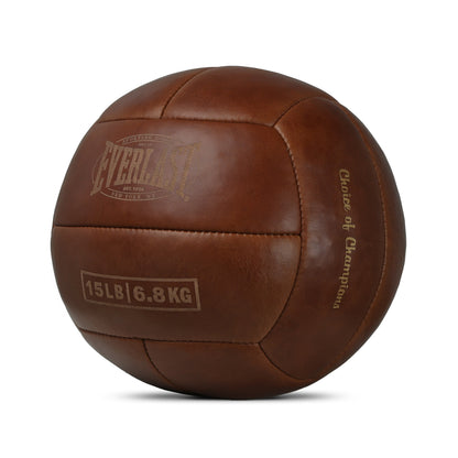 Everlast 1910 Pro Leather Medicine Ball