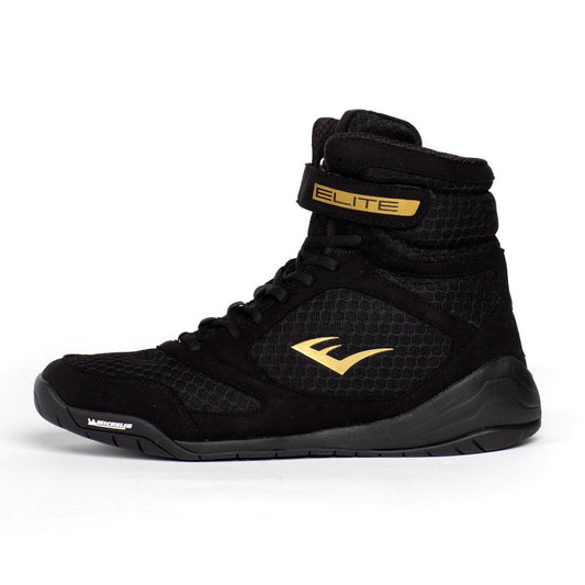 Everlast Elite 2 High-Top Boxing Shoes with Ankle Strap