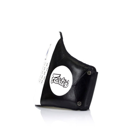 FAIRTEX BPV1 STANDARD LEATHER BELLY PAD – HOOK & LOOP WAIST WRAP