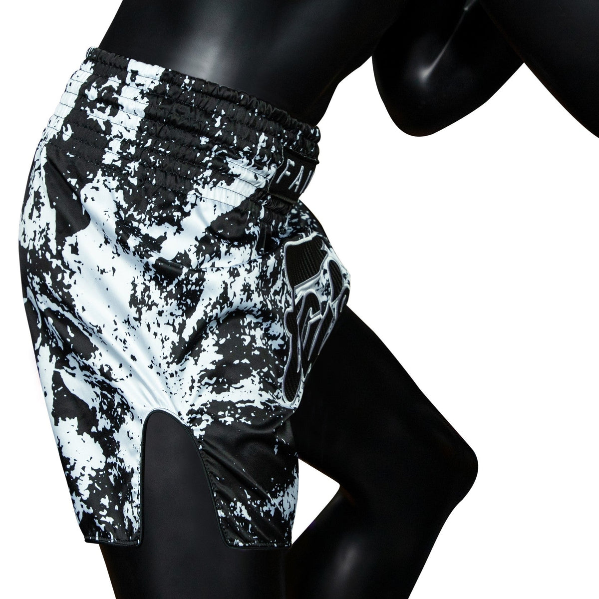 FAIRTEX MUAY THAI SHORTS - BS1949 GRUNGE BLACK