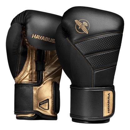 Hayabusa T3 Boxing Gloves — Dual-X Wrist Support, 10–18 oz