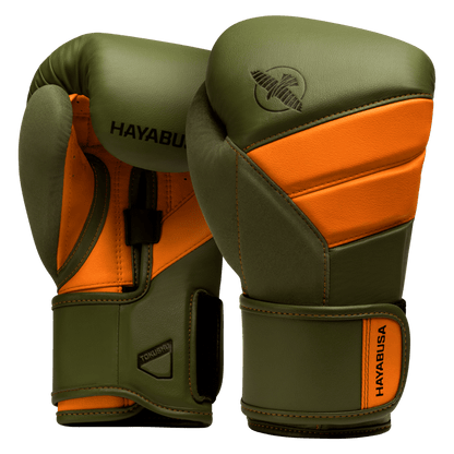 Hayabusa T3 Boxing Gloves — Dual-X Wrist Support, 10–18 oz
