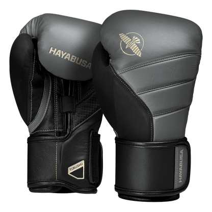 Hayabusa T3 Boxing Gloves — Dual-X Wrist Support, 10–18 oz