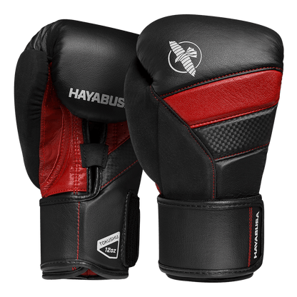 Hayabusa T3 Boxing Gloves — Dual-X Wrist Support, 10–18 oz