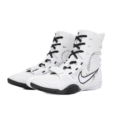 Nike HyperKO 3 Boxing Shoes - White/Black [PRE-ORDER]