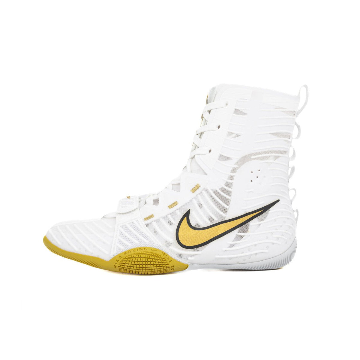 Nike HyperKO 3 Boxing Shoes - White/Gold [PRE-ORDER]