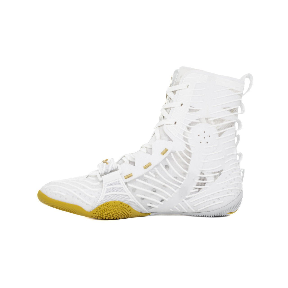 Nike HyperKO 3 Boxing Shoes - White/Gold [PRE-ORDER]