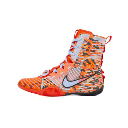 Nike HyperKO 3 SE Boxing Shoes - Bright Crimson/Aluminum-Black [PRE-ORDER]