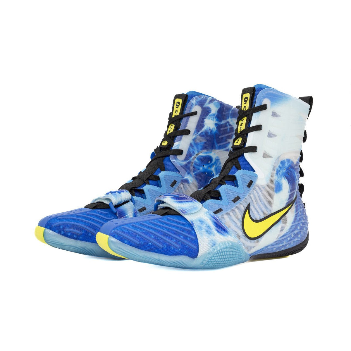 Nike HyperKO 3 SE Boxing Shoes - Photo Blue/Sonic Yellow-Black [PRE-ORDER]