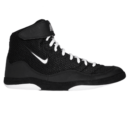 Nike Inflict 3 Wrestling Shoes - Black/White