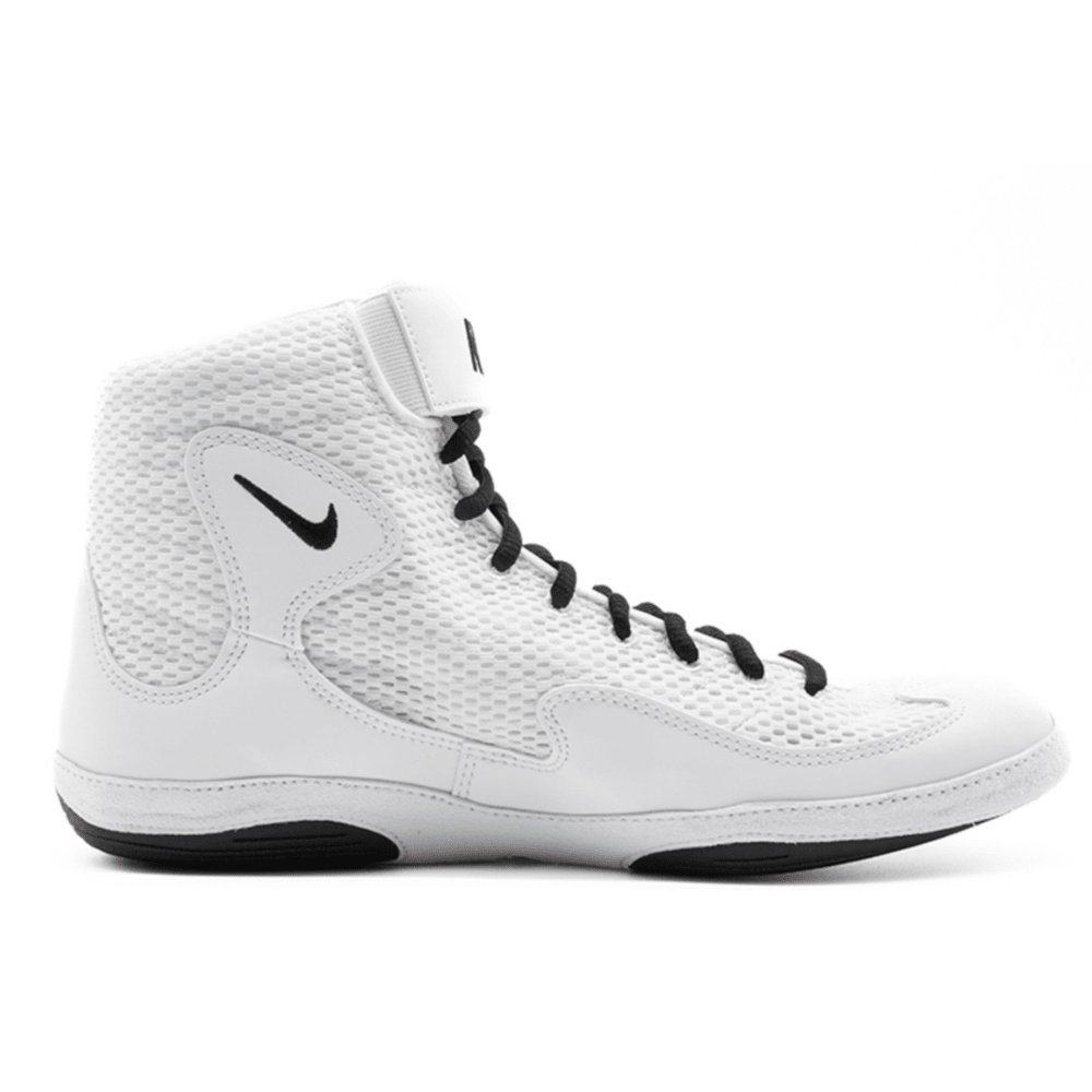 Nike Inflict 3 Wrestling Shoes - White/Black