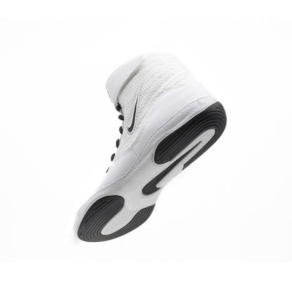 Nike Inflict 3 Wrestling Shoes - White/Black