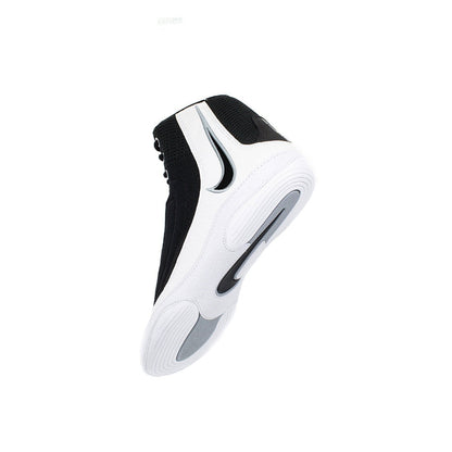 Nike Inflict 4 Wrestling Shoes - Black/White/Wolf Grey