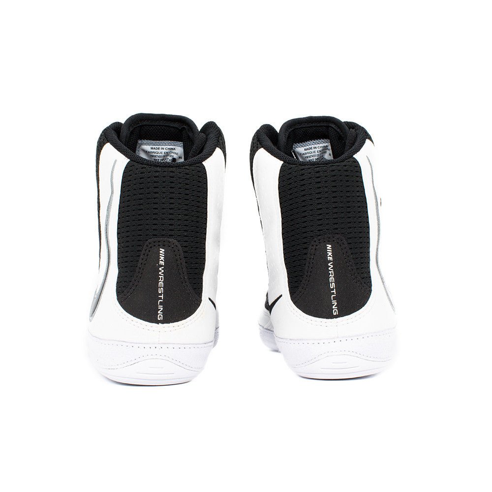 Nike Inflict 4 Wrestling Shoes - Black/White/Wolf Grey