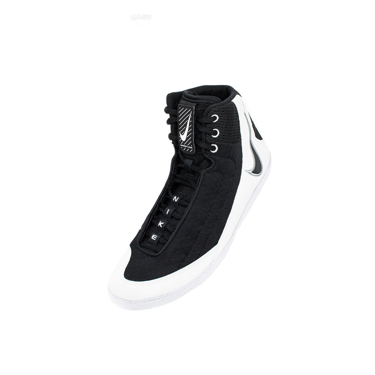 Nike Inflict 4 Wrestling Shoes - Black/White/Wolf Grey