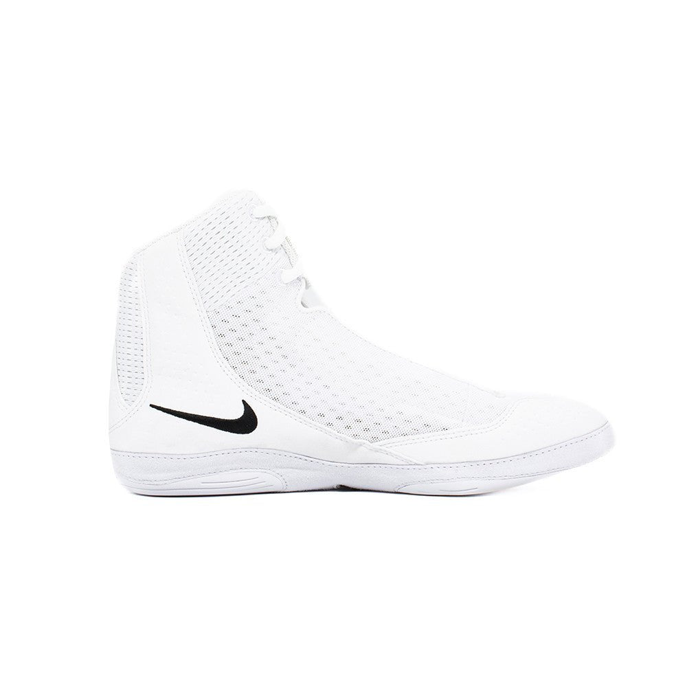 Nike Inflict 4 Wrestling Shoes - White/Black