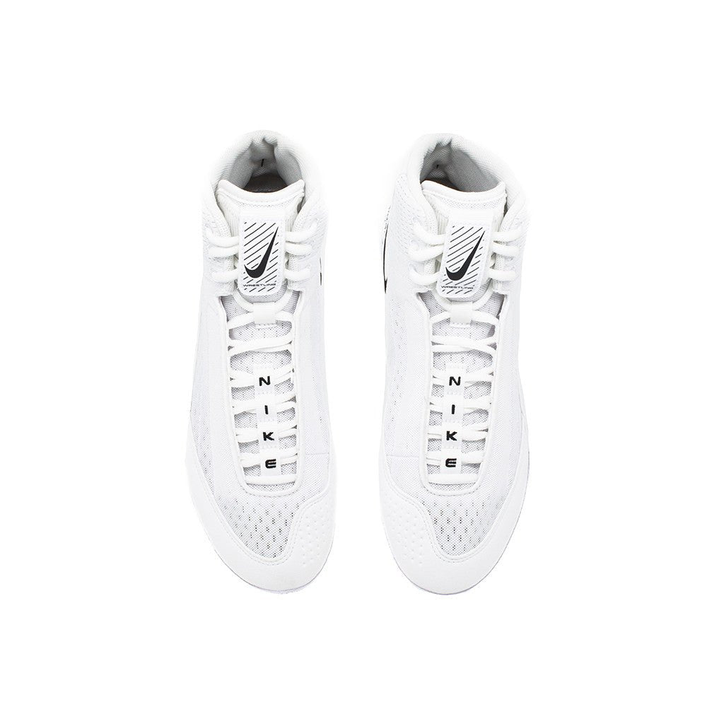 Nike Inflict 4 Wrestling Shoes - White/Black