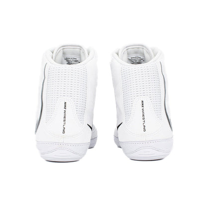 Nike Inflict 4 Wrestling Shoes - White/Black