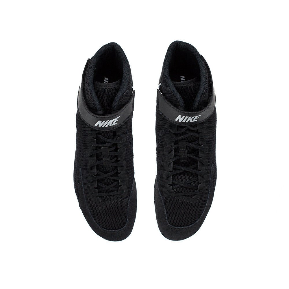 Nike Speedsweep VIII Wrestling Shoes - Black/White-Black/Wolf Grey