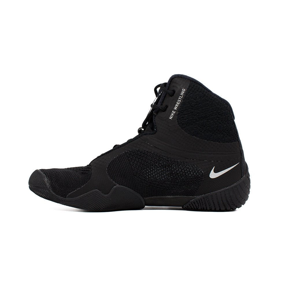 Nike Tawa Wrestling Shoes - Black/Metallic Silver