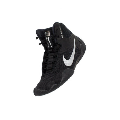 Nike Tawa Wrestling Shoes - Black/Metallic Silver