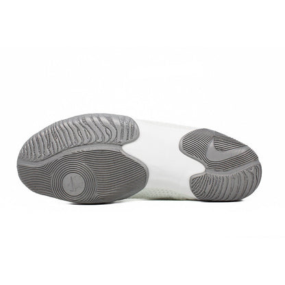 Nike Tawa Wrestling Shoes - White/Metallic Silver