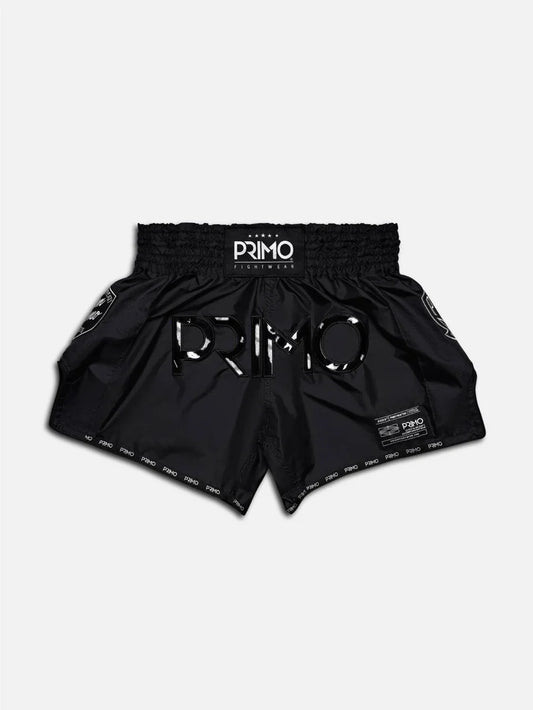 Primo Muay Thai Shorts - Super Nylon - Black Panther II