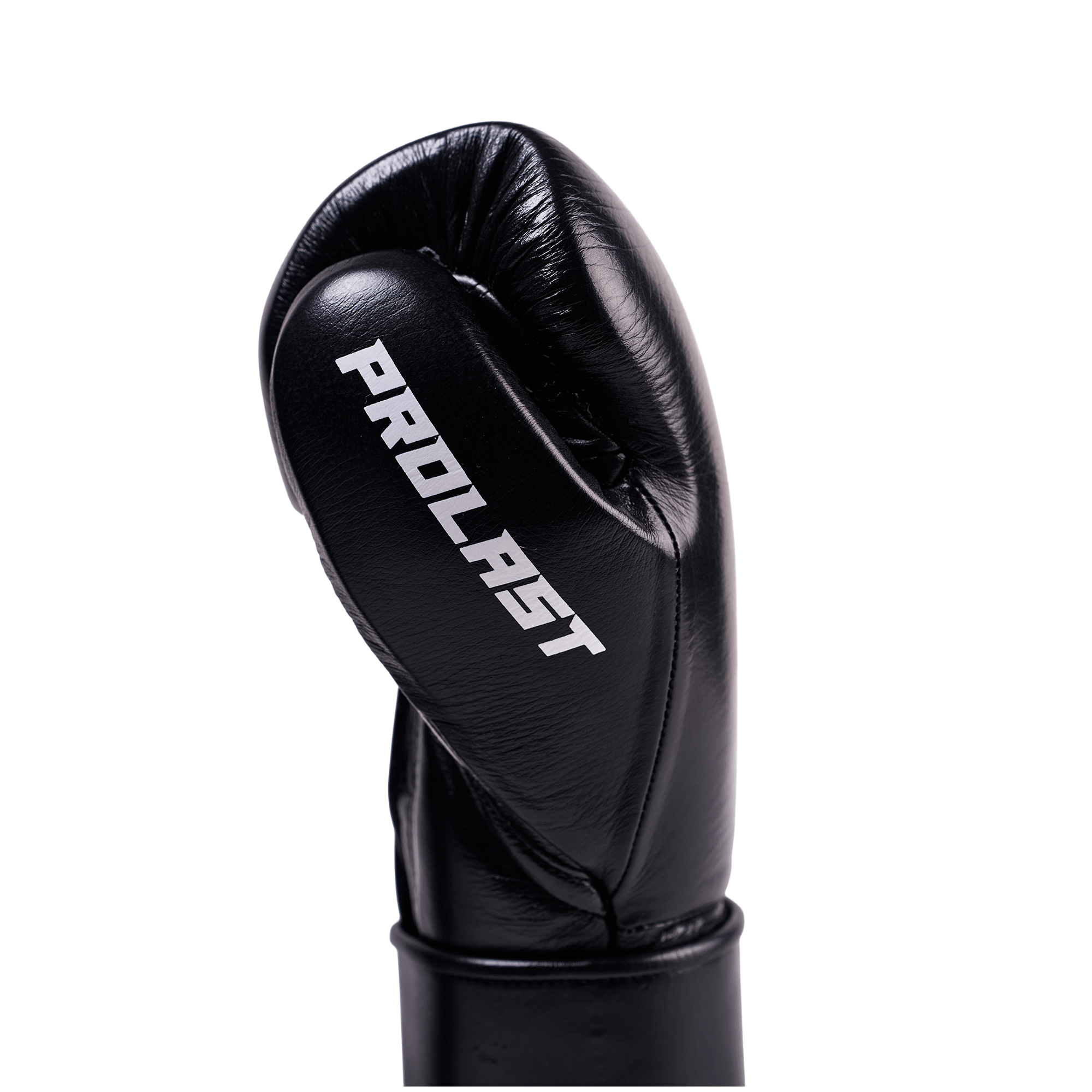 Prolast PG Professional Boxing Gloves Charcoal Black - Velcro ( Hand Made )