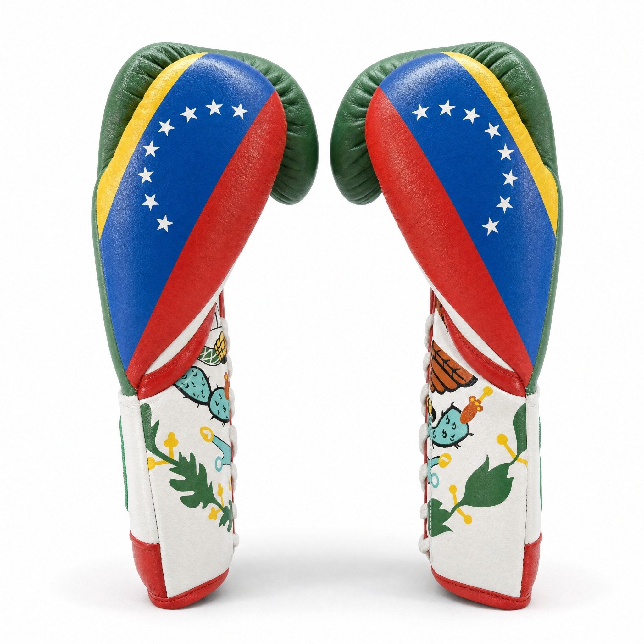Rival RFX-Guerrero Pro Fight Gloves HDE-F – Mexico-Venezuela Flag Custom Colorway – 10oz