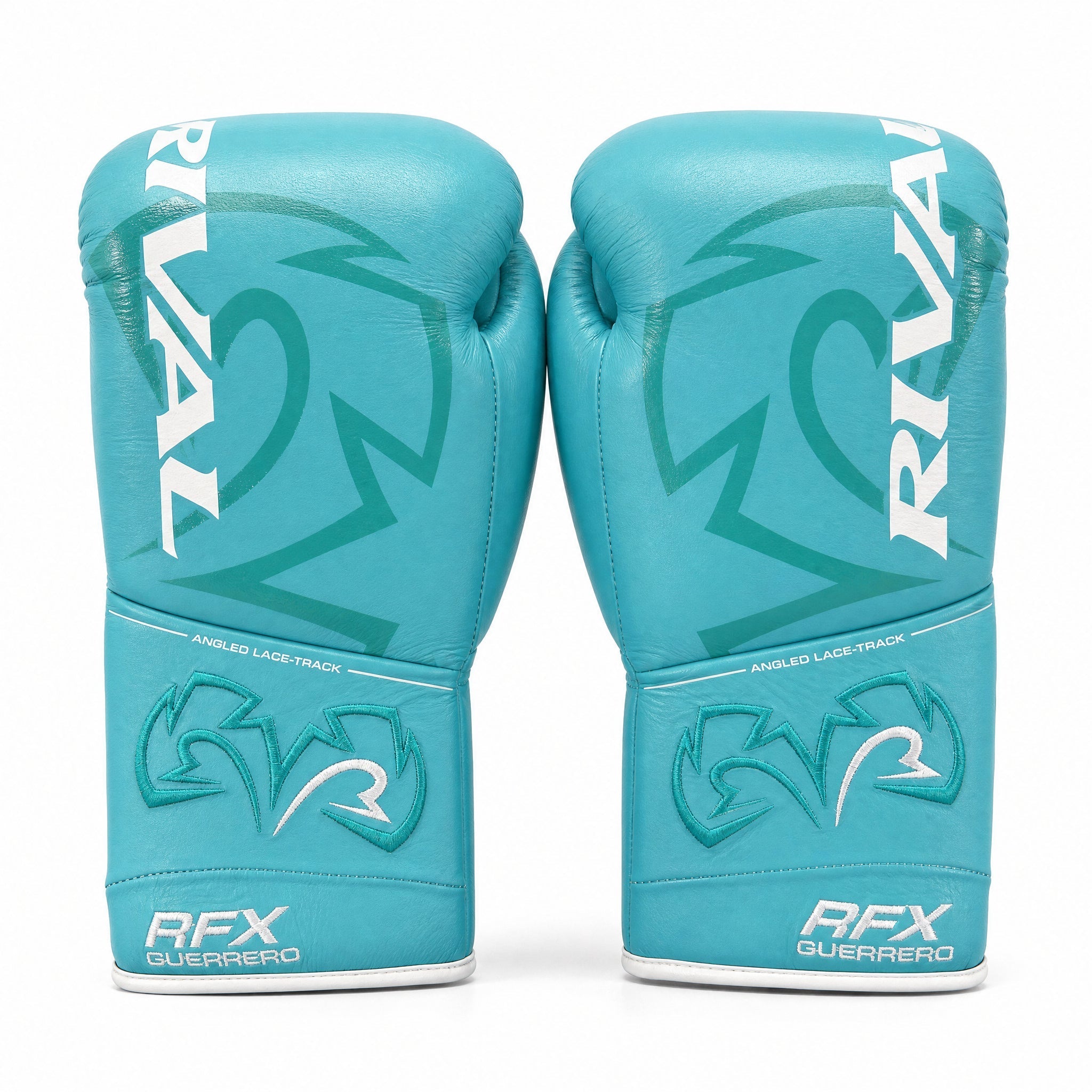 Rival RFX-Guerrero Pro Fight Gloves SF-H – Teal Custom Colorway – 10oz